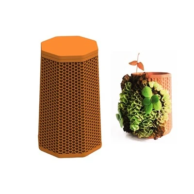 Självbevattnande terrakottakruka